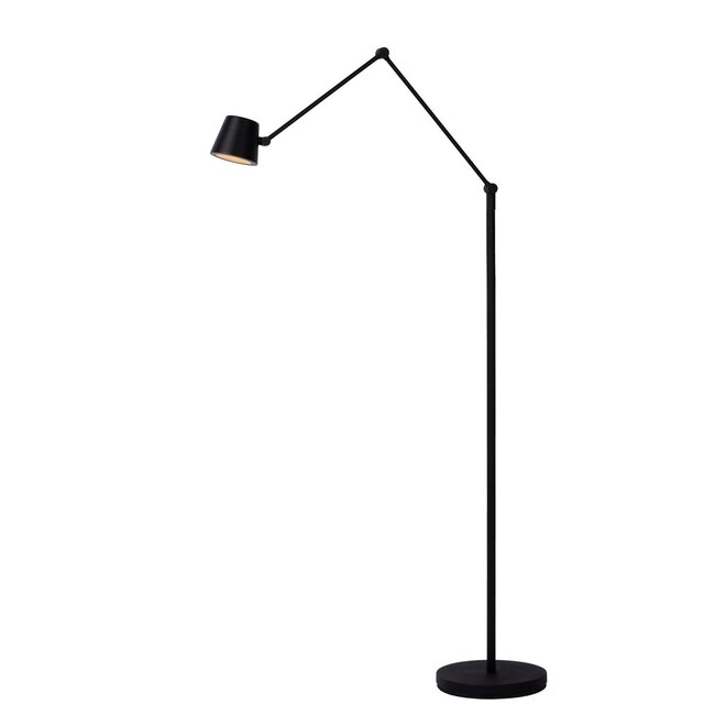 Lucide Jorius - Leeslamp Ø 23 cm LED Dimb. 1x8W 3000K Zwart