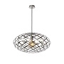 Lucide Wolfram - Hanglamp Ø 65 cm 1xE27 Mat chroom