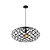 Lucide Wolfram - Hanglamp Ø 65 cm 1xE27 Zwart