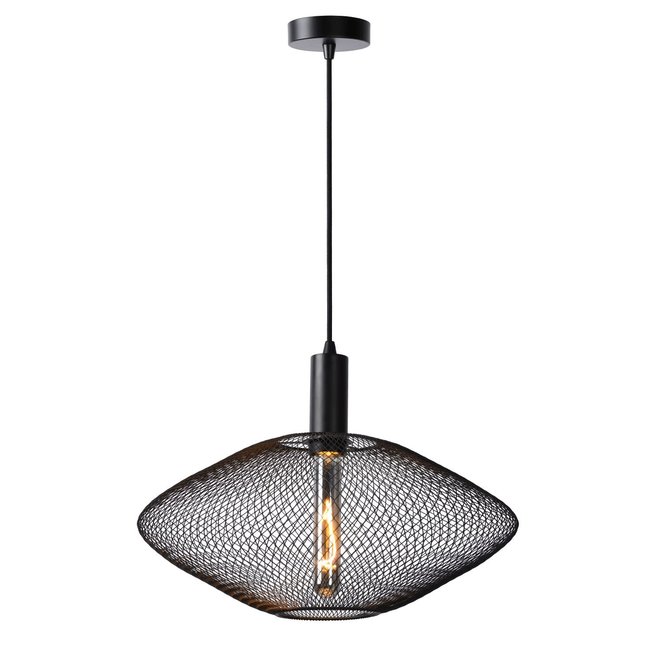 Lucide Mesh - Hanglamp Ø 45 cm 1xE27 Zwart