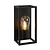 Lucide Carlyn - Wandlamp Badkamer 1xE14 IP54 Zwart
