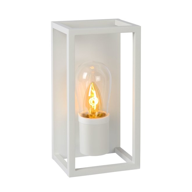 Lucide Carlyn - Wandlamp Badkamer 1xE14 IP54 Wit