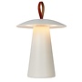 Lucide La Donna - Tafellamp Buiten Ø 19,7 cm LED Dimb. 1x2W 2700K IP54 3 StepDim Wit