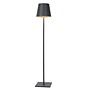Lucide Justin - Vloerlamp Buiten LED Dimb. 1x4,5W 3000K IP54 Zwart