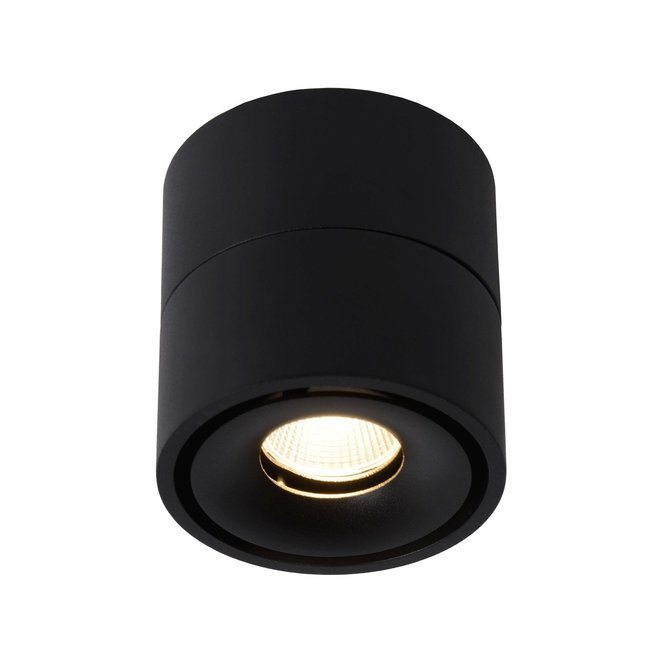 Lucide Yumiko - Plafondspot Ø 7,8 cm LED Dimb. 1x8W 2700K Zwart