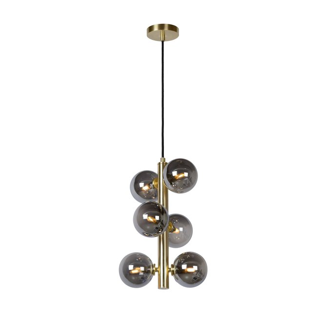 Lucide Tycho - Hanglamp Ø 25,5 cm 6xG9 Mat Goud / Messing
