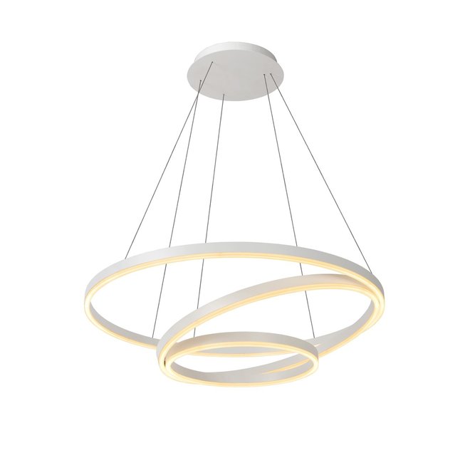 Lucide Triniti - Hanglamp Ø 80 cm LED Dimb. 3000K Wit