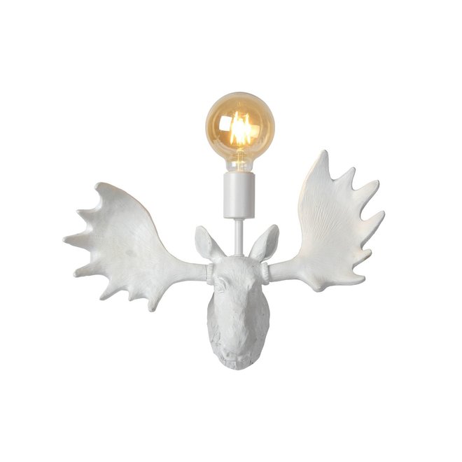 Lucide Extravaganza Moose - Wandlamp 1xE27 Wit