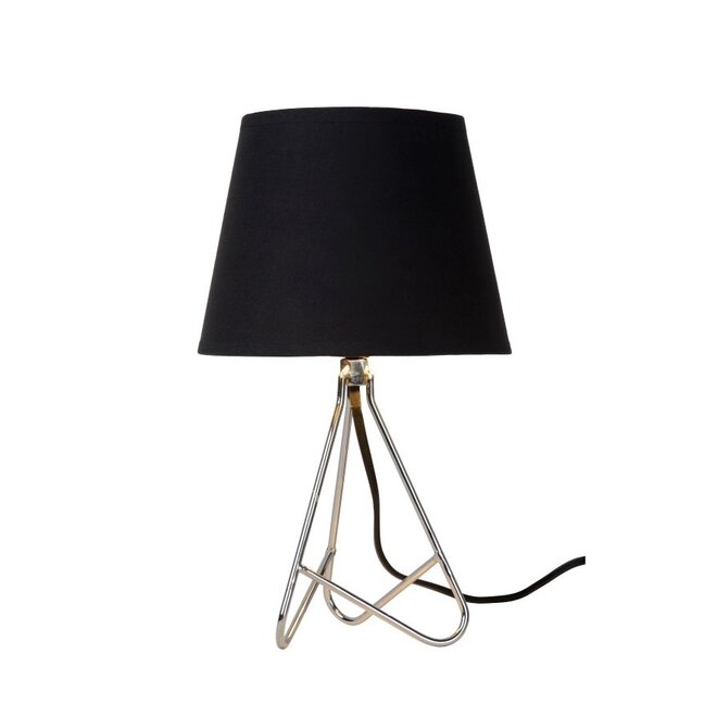 Lucide Gitta - Tafellamp Ø 17 cm 1xE14 Chroom