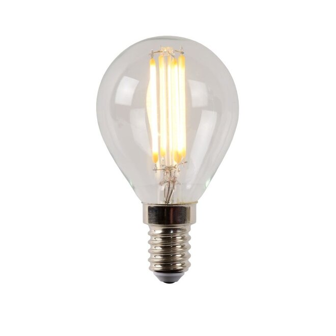 Lucide Led Bulb - Filament lamp Ø 4,5 cm LED Dimb. E14 1x4W 2700K Transparant