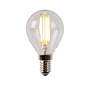 Lucide Led Bulb - Filament lamp Ø 4,5 cm LED Dimb. E14 1x4W 2700K Transparant