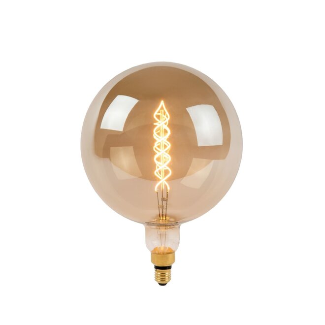 Lucide Giant Bulb - Filament lamp LED Dimb. E27 1x10W 2200K Fumé
