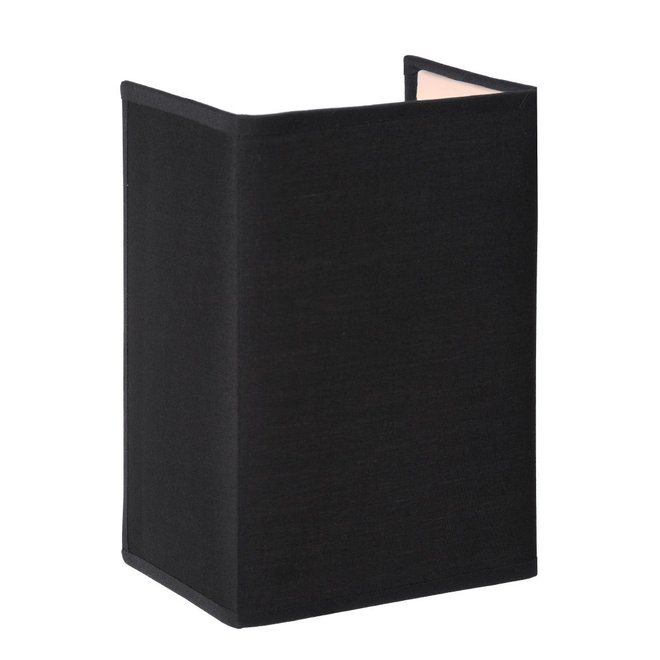 Lucide Coral - Wandlamp Ø 10 cm 1xE14 Zwart