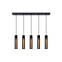 Lucide Lionel - Hanglamp 5xE27 Zwart