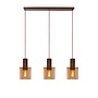 Lucide Toledo - Hanglamp Ø 20 cm 3xE27 Amber