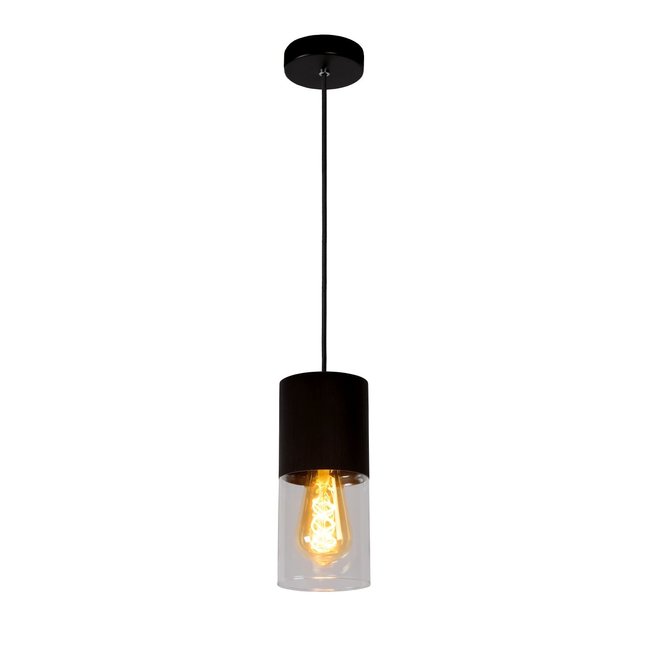 Lucide Zino - Hanglamp Ø 10 cm 1xE27 Roest bruin