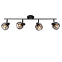 Lucide Maren - Plafondspot 4xE14 Zwart