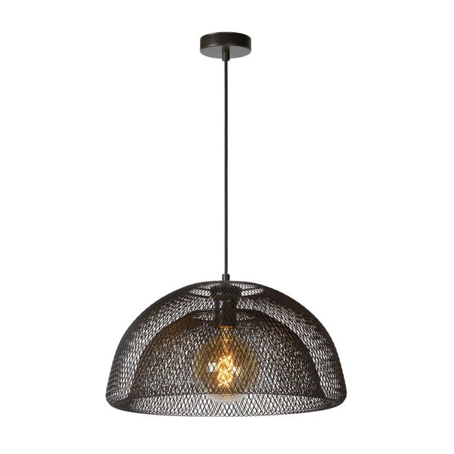 Kampioenschap hoorbaar Ongeldig Lucide Mesh - Hanglamp Ø 46 cm 1xE27 Zwart kopen? - Industrieel Wonen