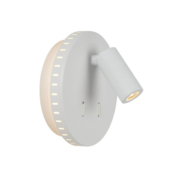 Lucide Bentjer - Wandlamp Ø 14 cm LED 3000K Wit