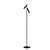 Lucide Philon - Leeslamp Ø 23 cm LED Dimb. 2x4,5W 3000K Zwart