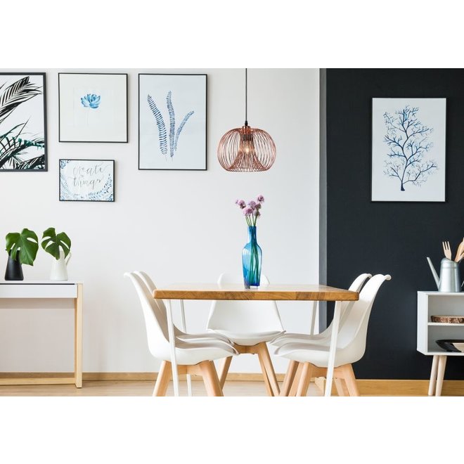 Lucide Vinti - Hanglamp Ø 30 cm 1xE27 Koper