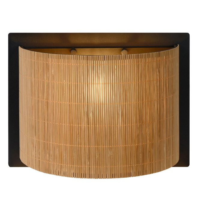 Lucide Magius - Wandlamp 1xE27 Licht hout