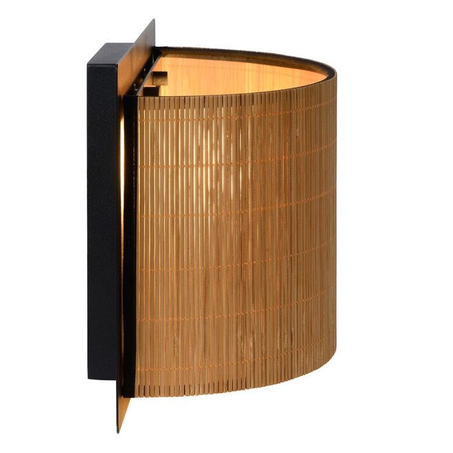 Lucide Magius - Wandlamp 1xE27 Licht hout