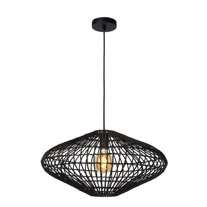 Lucide Magali - Hanglamp Ø 56 cm 1xE27 Zwart