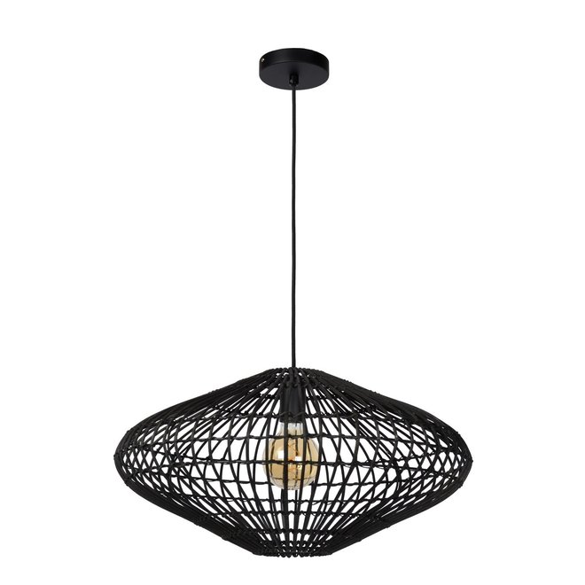 Lucide Magali - Hanglamp Ø 56 cm 1xE27 Zwart