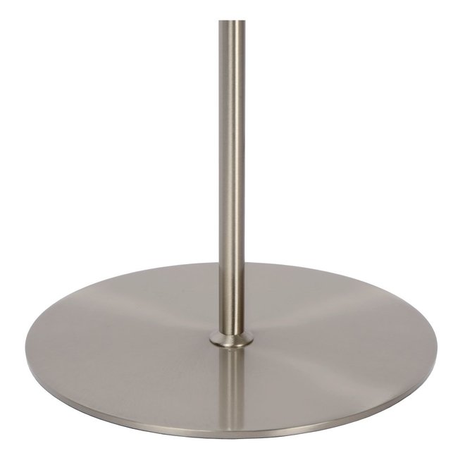 Lucide Skanska - Vloerlamp LED Dimb. 2x5W 2700K Mat chroom