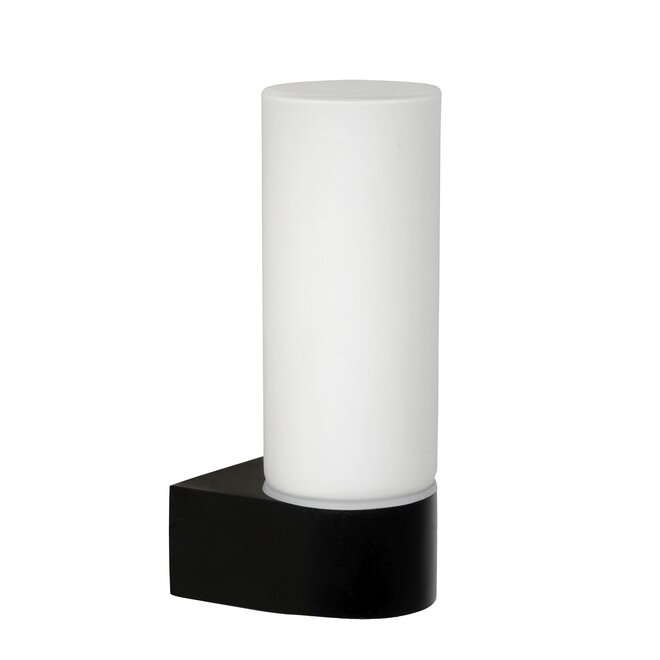 Lucide Jesse - Wandlamp Badkamer 1xG9 IP44 Zwart