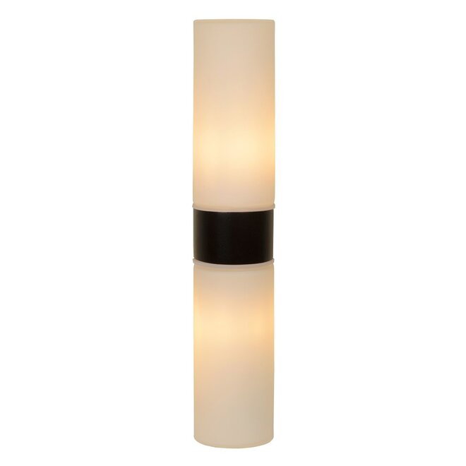 Lucide Jesse - Wandlamp Badkamer 2xG9 IP44 Zwart