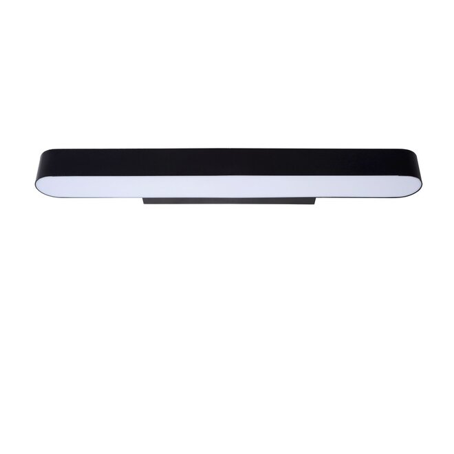 Lucide Madelon - Wandlamp Badkamer LED 1x9W 2700K IP44 Zwart