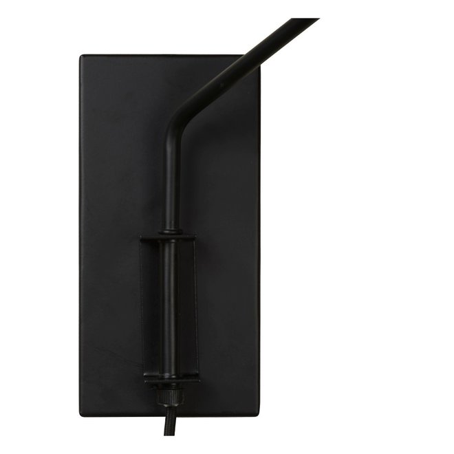 Lucide Pepijn - Wandlamp 1xE14 3 StepDim Zwart