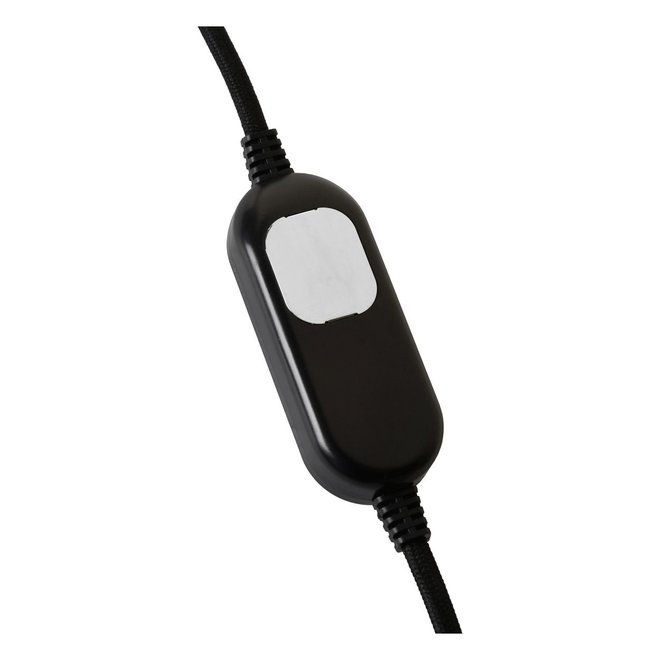 Lucide Pepijn - Wandlamp 1xE14 3 StepDim Zwart