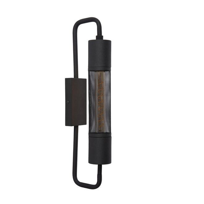 Lucide Calixt - Wandlamp 1xE27 Zwart
