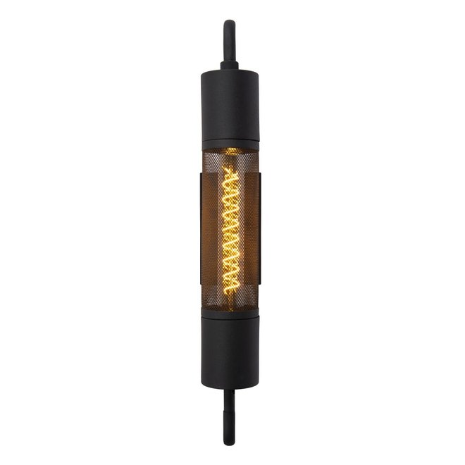 Lucide Calixt - Wandlamp 1xE27 Zwart