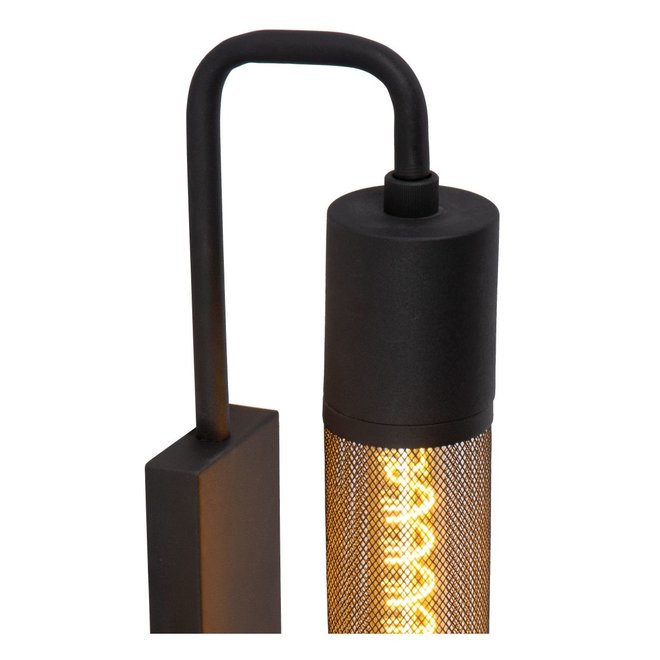 Lucide Calixt - Wandlamp 1xE27 Zwart