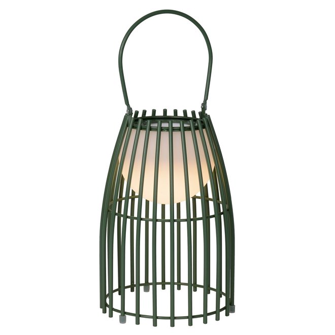 Lucide Fjara - Tafellamp Buiten Ø 17,5 cm LED Dimb. 1x0,3W 3200K IP44 Groen