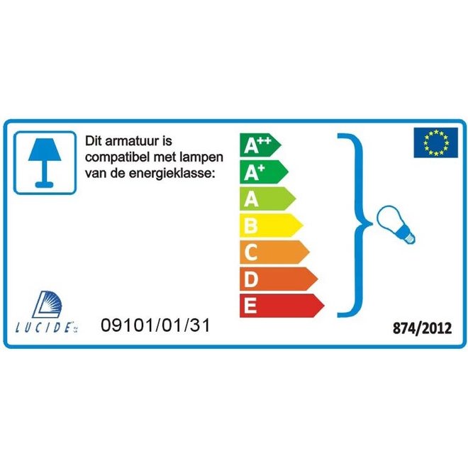 Lucide Bodi - Plafondspot Ø 8 cm 1xGU10 Wit