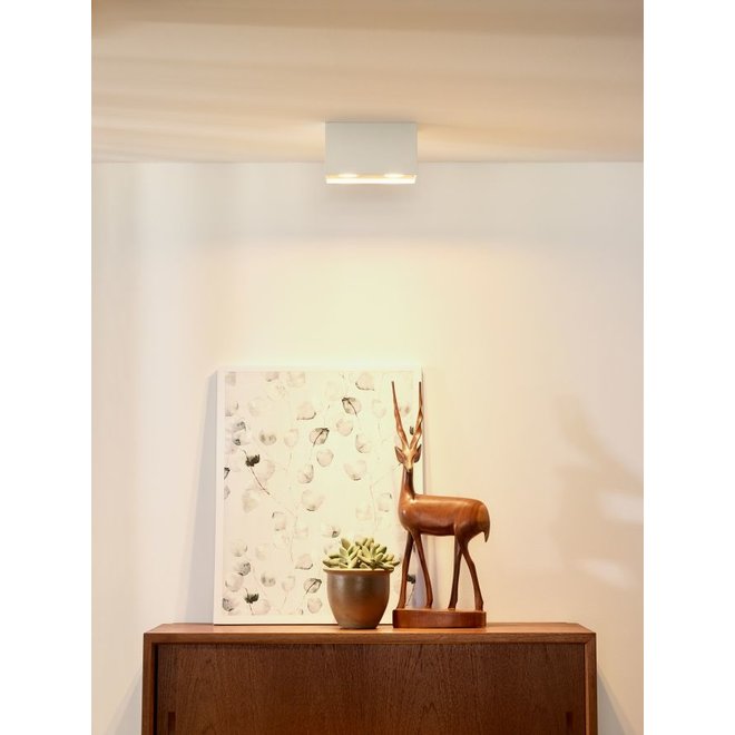 Lucide Bodi - Plafondspot 2xGU10 Wit