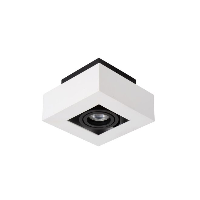 Lucide Xirax - Plafondspot LED Dim to warm GU10 1x5W 2200K/3000K Wit