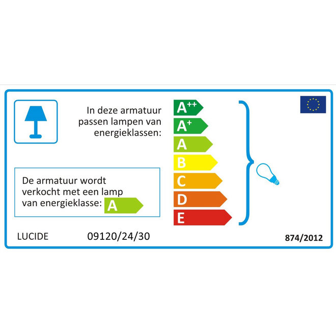 Lucide Zefix - Plafondspot LED Dim to warm GU10 2x12W 2200K/3000K Zwart
