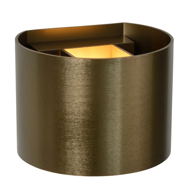 Lucide Xio - Wandlamp LED Dimb. G9 1x3,5W 2700K Koffie