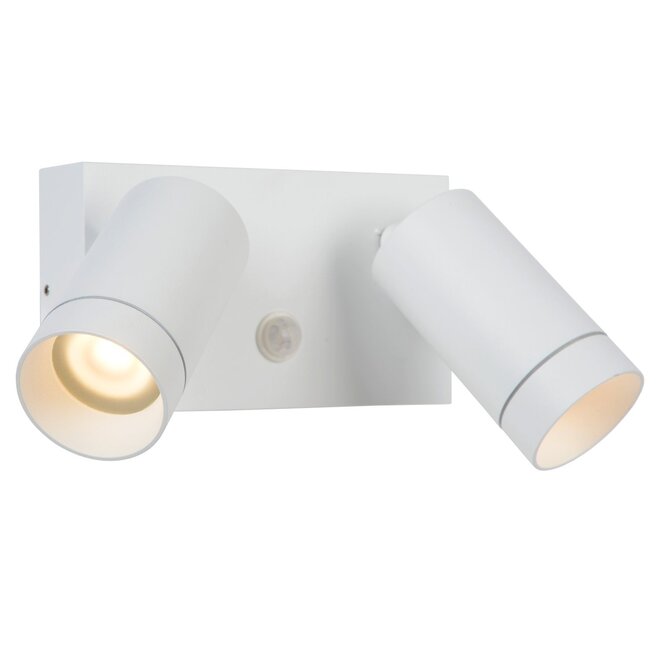 Lucide Taylor - Wandspot Buiten 2xGU10 IP44 Wit