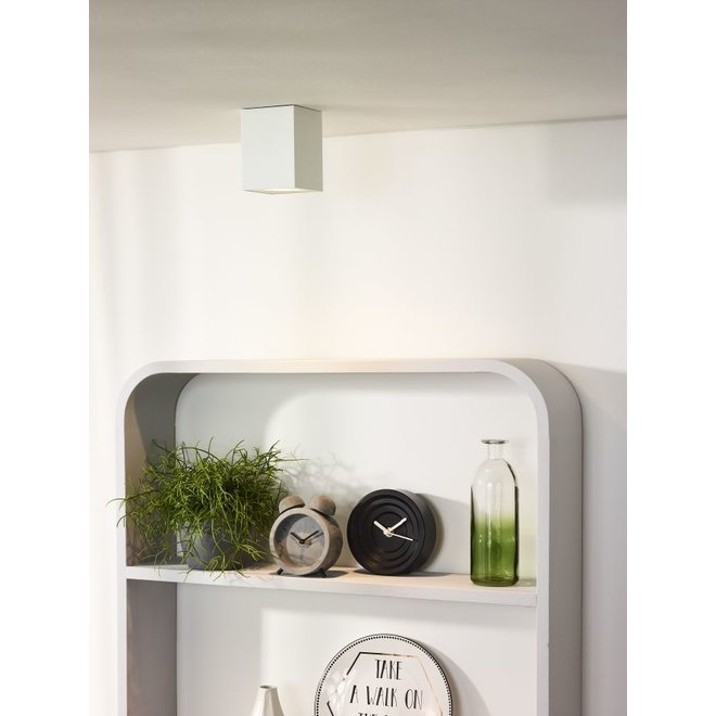 Lucide Bentoo-led - Plafondspot LED Dimb. GU10 1x5W 3000K Wit