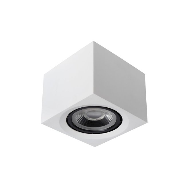 Lucide Fedler - Plafondspot LED Dim to warm GU10 1x12W 2200K/3000K Wit