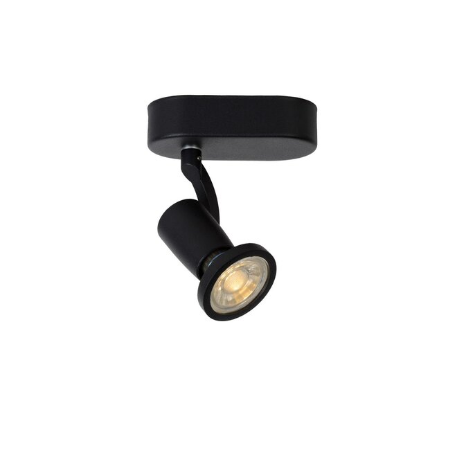 Lucide Jaster-led - Plafondspot LED GU10 1x5W 2700K Zwart