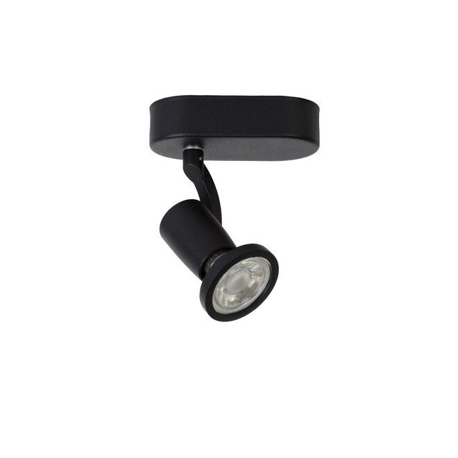 Lucide Jaster-led - Plafondspot LED GU10 1x5W 2700K Zwart
