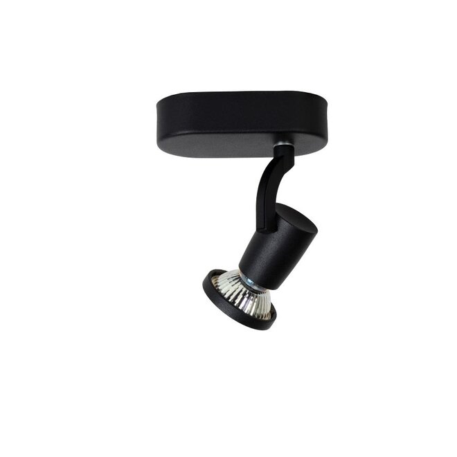 Lucide Jaster-led - Plafondspot LED GU10 1x5W 2700K Zwart